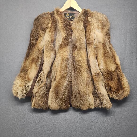 Byron's Jackets & Blazers - Vintage Womens Fur Coat Small Byrons Akron *FLAWS